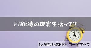 FIRE 現実