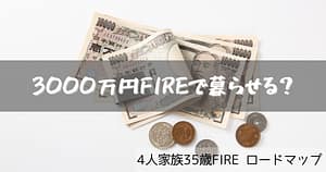 3000万 FIRE